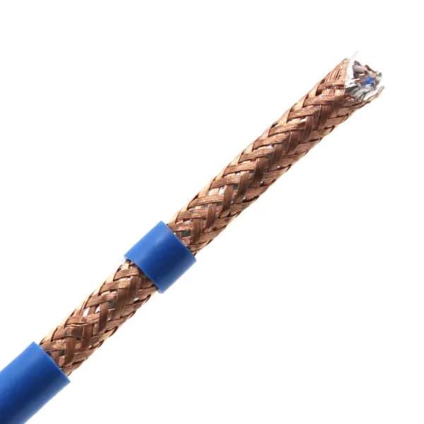 High Quality Indoor Cat6A Cable SF/UTP Bulk PVC LSZH PE 23AWG 4 Pairs 305M 200FT 1000FT OEM / ODM - 图片 4