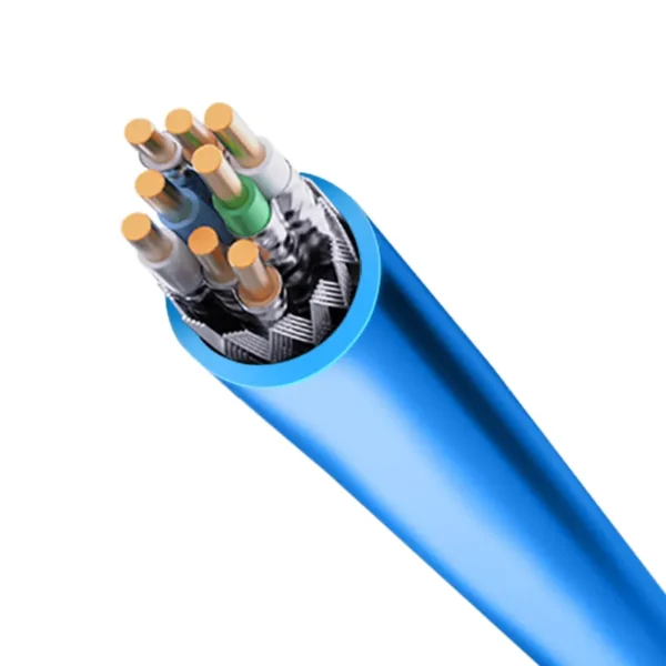 High Quality Cat7A Cable SF/UTP Bulk PVC LSZH PE 23AWG 4Pairs 305M 200FT 1000FT OEM / ODM - 图片 2